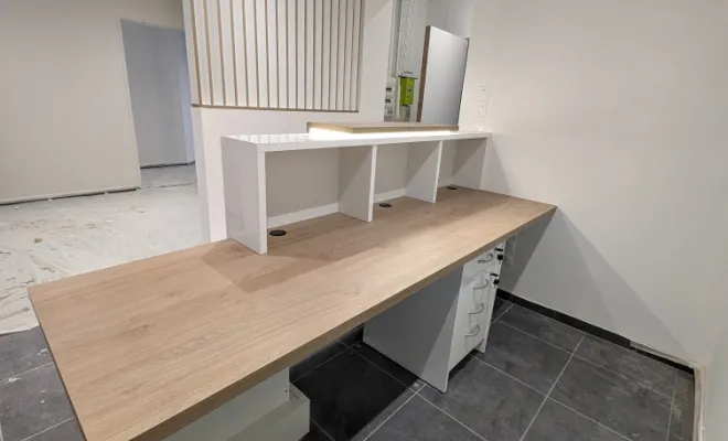 Banque d'accueil  | Client : cabinet dentaire | Lieu : Grenoble (38)